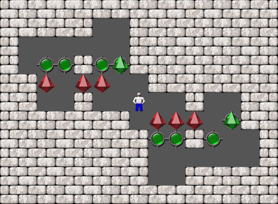 Сокобан More Bugs collections уровень 345